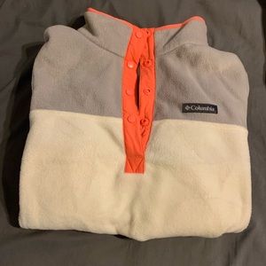 Women’s Columbia half button sweater
